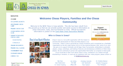 Desktop Screenshot of chessiniowa.org