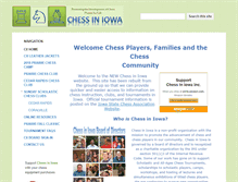 Tablet Screenshot of chessiniowa.org